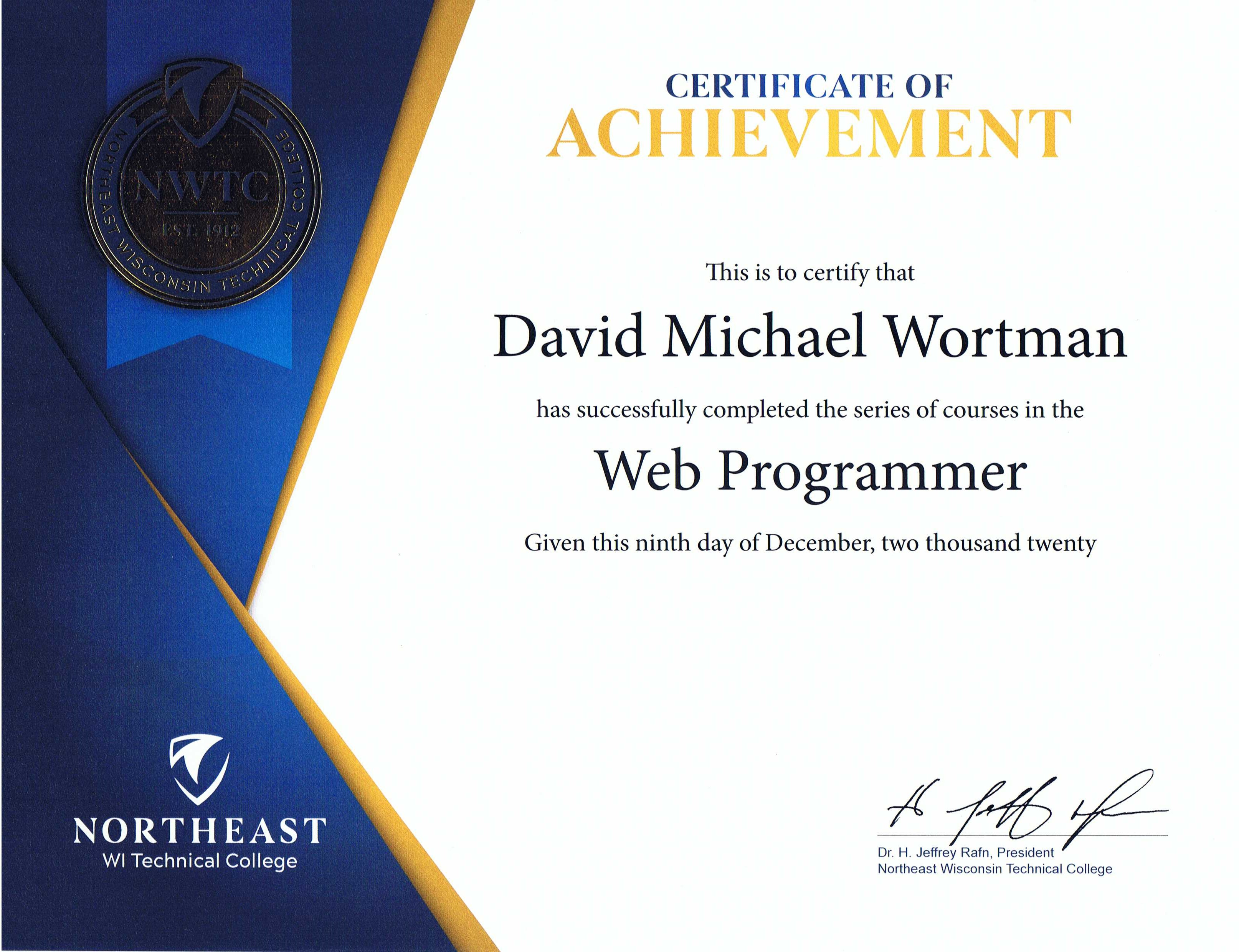 Cert Web Program