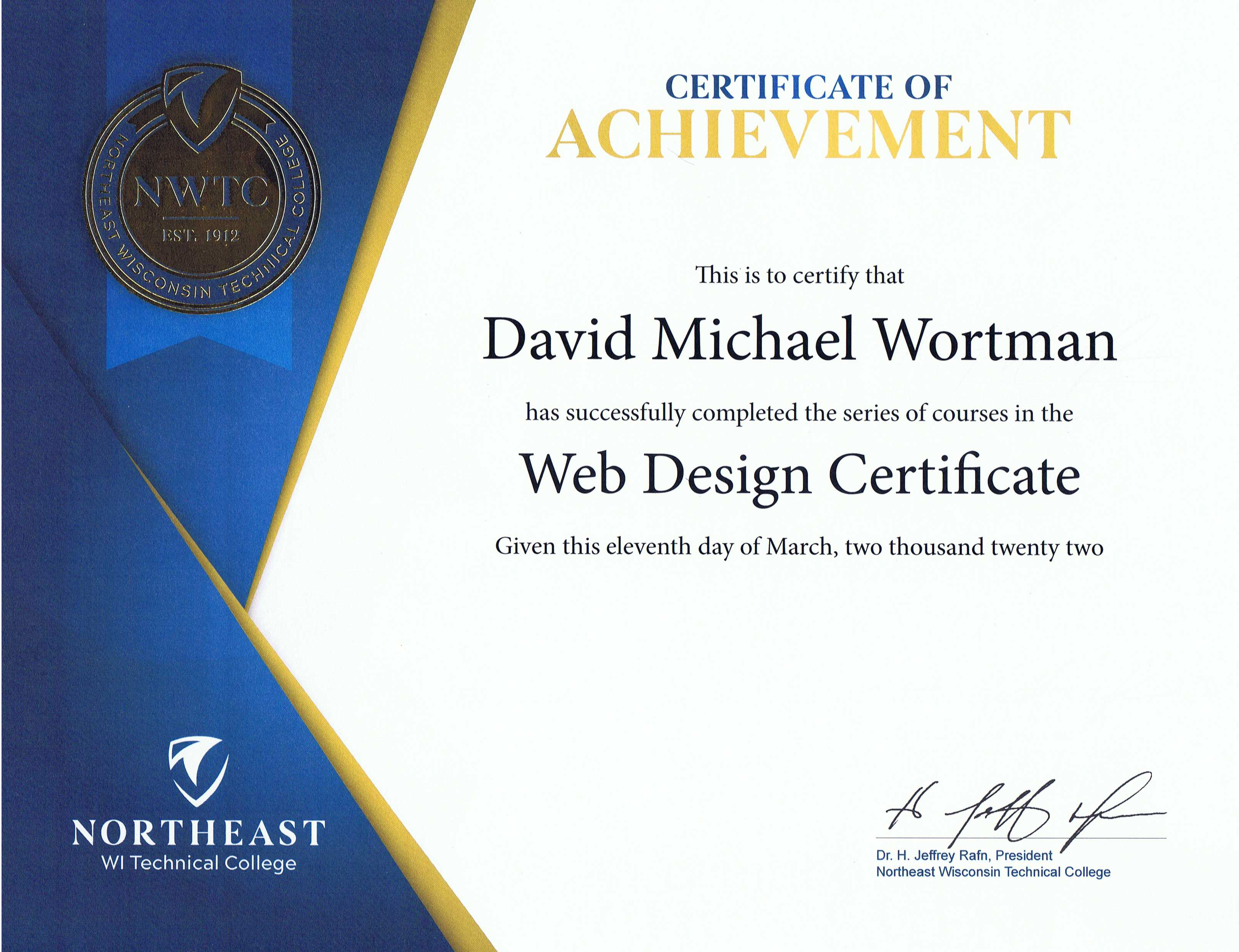 Cert Web Design